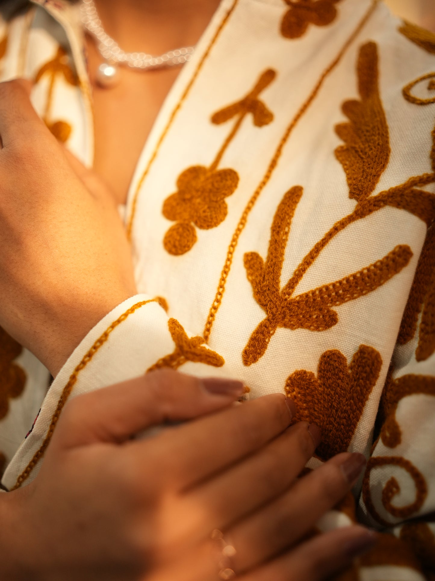 Bloom Reversible Embroidered Jacket