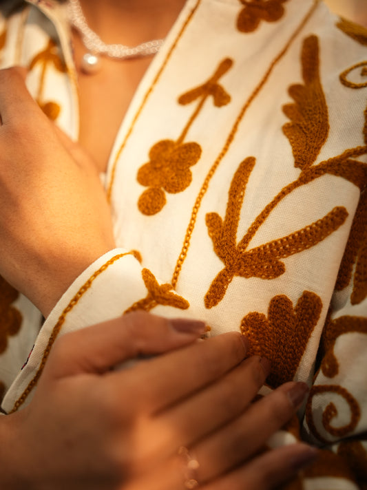 Bloom Reversible Embroidered Jacket