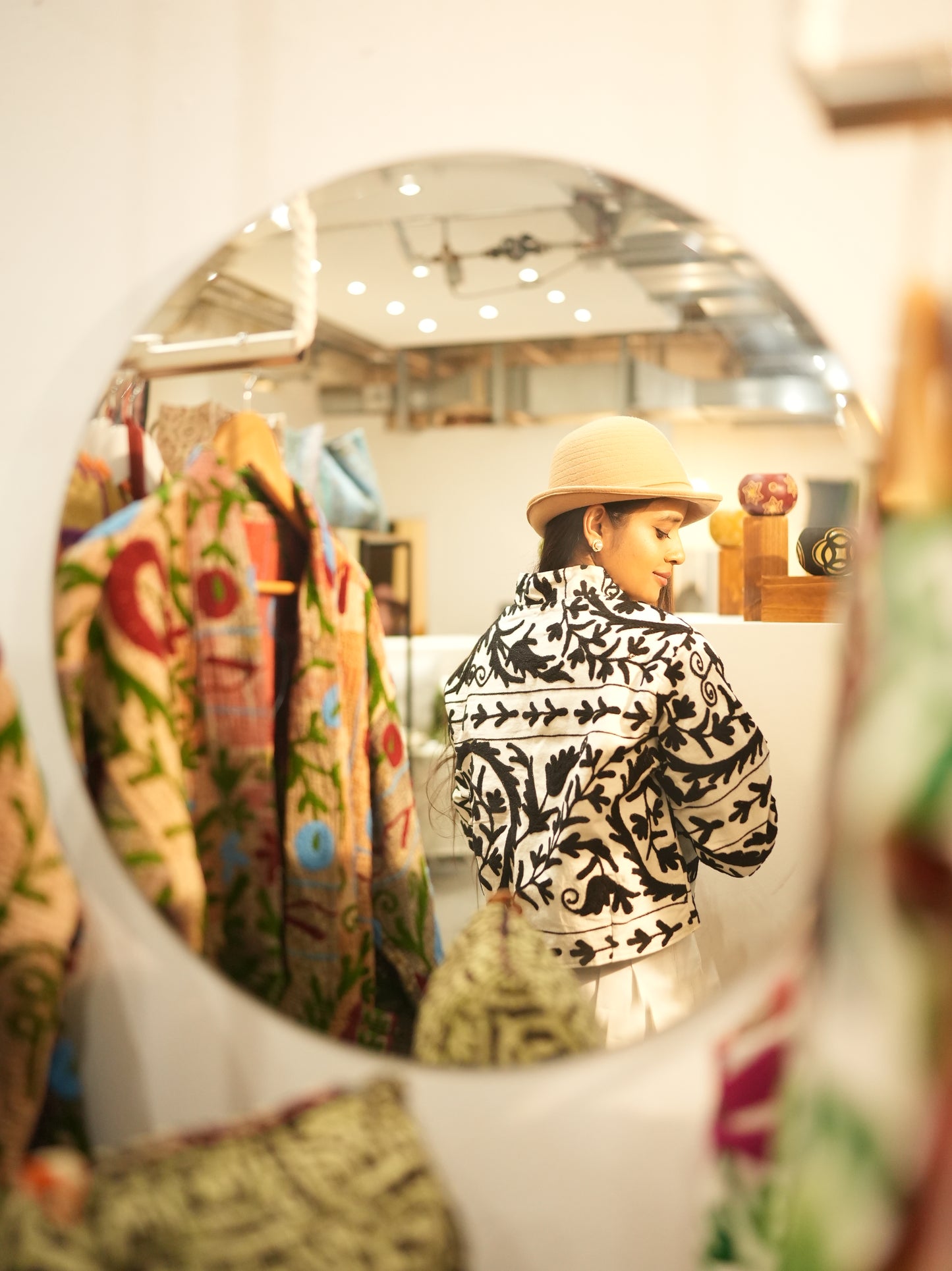 Bloom Reversible Embroidered Jacket