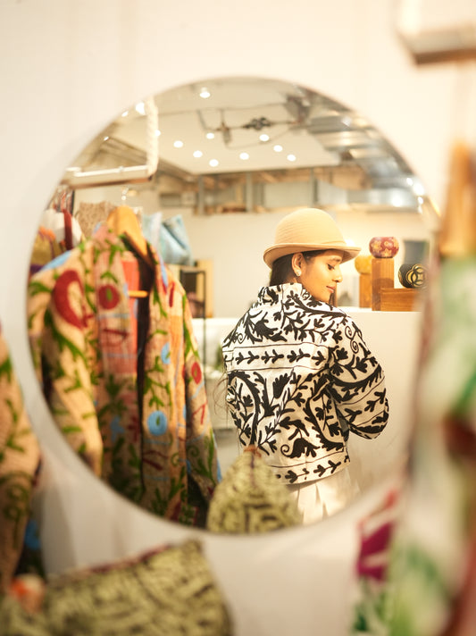 Bloom Reversible Embroidered Jacket
