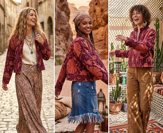 Bloom Reversible Embroidered Jacket