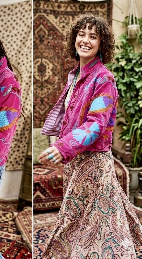 Bloom Reversible Embroidered Jacket