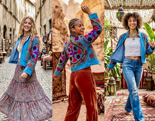 Bloom Reversible Embroidered Jacket